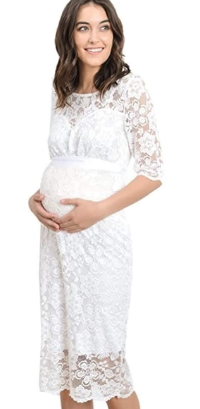 Hello MIZ | Dresses | White Lace Maternity Dress | Poshmark Hello MIZ | Dresses | White Lace Maternity Dress | Poshmark